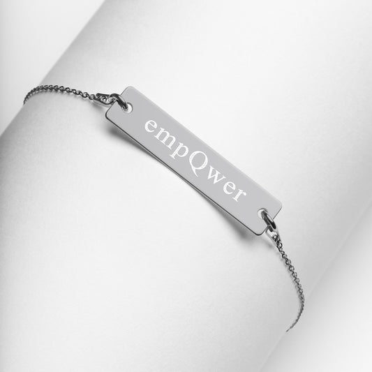 empQwer engraved bracelet