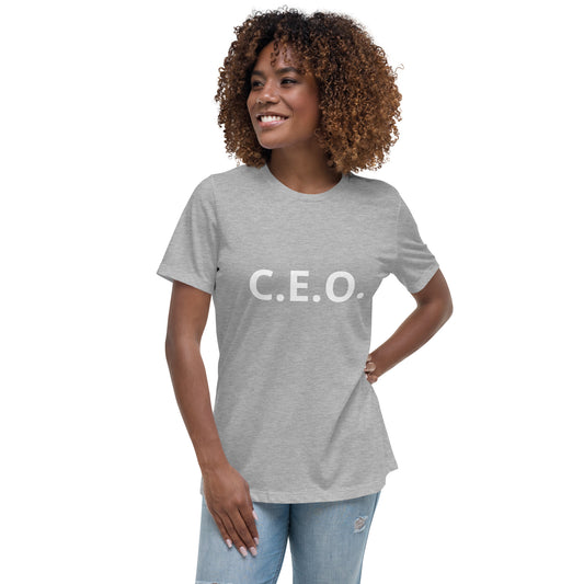 empQwer C.E.O. Women's Relaxed T-Shirt